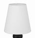 Craftmade - 87020FBSB-T - One Light Table Lamp - Gloria - Flat Black/Satin Brass