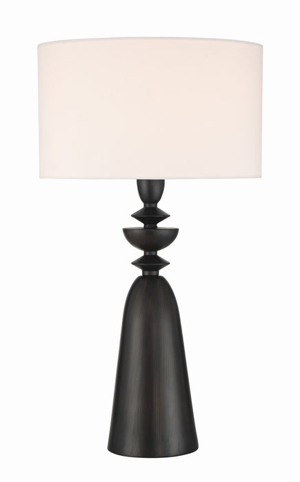 Craftmade - 87024DW-T - One Light Table Lamp - Travis - Dark Wood