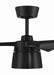 Craftmade - CTO52FB3 - 52" Ceiling Fan - Canto 52" In/Outdoor Rated Damp Fan - Flat Black