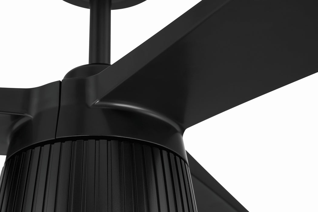 Craftmade - CTO52FB3 - 52" Ceiling Fan - Canto 52" In/Outdoor Rated Damp Fan - Flat Black