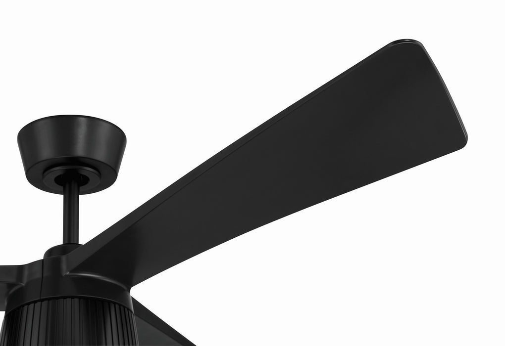 Craftmade - CTO52FB3 - 52" Ceiling Fan - Canto 52" In/Outdoor Rated Damp Fan - Flat Black