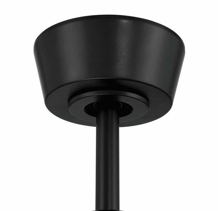 Craftmade - CTO52FB3 - 52" Ceiling Fan - Canto 52" In/Outdoor Rated Damp Fan - Flat Black