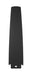 Craftmade - CZY52FB3 - 52" Ceiling Fan - Cozy 52" 3-Blade Ceiling Fan - Flat Black
