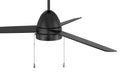 Craftmade - CZY52FB3 - 52" Ceiling Fan - Cozy 52" 3-Blade Ceiling Fan - Flat Black