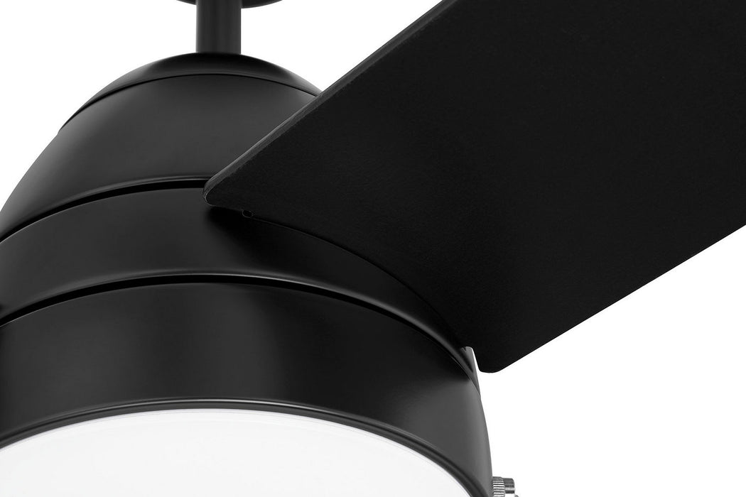 Craftmade - CZY52FB3 - 52" Ceiling Fan - Cozy 52" 3-Blade Ceiling Fan - Flat Black