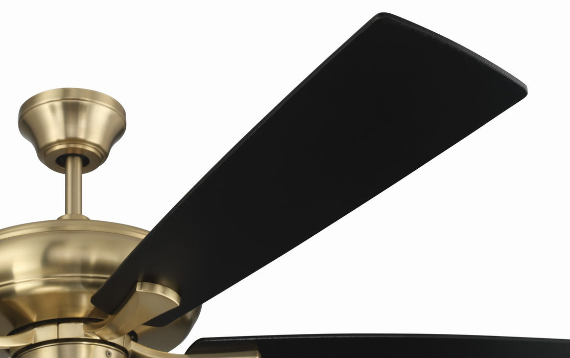 Craftmade - ECF104SB5-BWNFB - 52" Ceiling Fan - Eos Clear 4 Light - Satin Brass