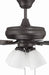 Craftmade - ECF114CBZ5-CBZWLN - 52" Ceiling Fan - Eos Frost 4 Light - Classic Bronze