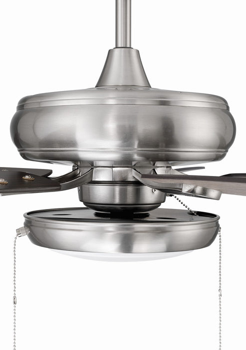 Craftmade - ECF119BNK5-DWWLN - 52" Ceiling Fan - EOS Low Profile White 52" Ceiling Fan - Brushed Polished Nickel