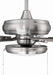 Craftmade - ECF119BNK5-DWWLN - 52" Ceiling Fan - EOS Low Profile White 52" Ceiling Fan - Brushed Polished Nickel