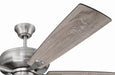 Craftmade - ECF119BNK5-DWWLN - 52" Ceiling Fan - EOS Low Profile White 52" Ceiling Fan - Brushed Polished Nickel