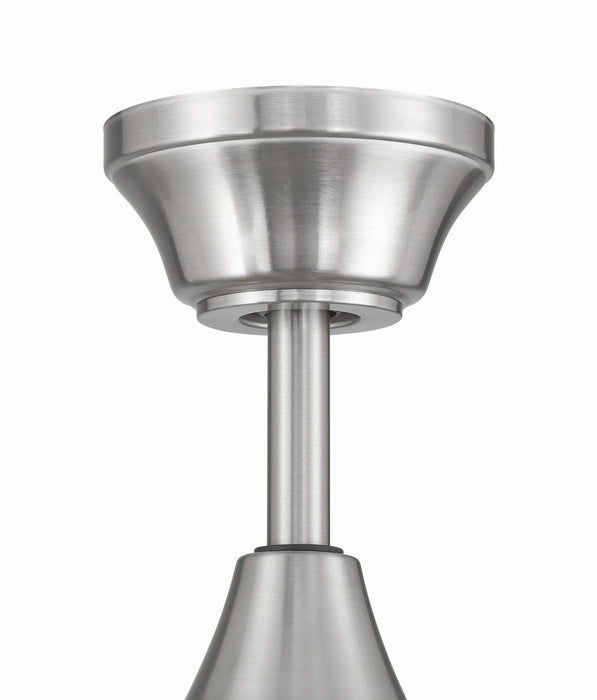 Craftmade - ECF119BNK5-DWWLN - 52" Ceiling Fan - EOS Low Profile White 52" Ceiling Fan - Brushed Polished Nickel