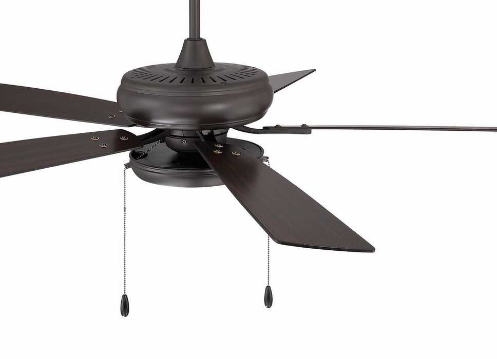 Craftmade - ECF119CBZ5-CBZWLN - 52" Ceiling Fan - EOS Low Profile White 52" Ceiling Fan - Classic Bronze