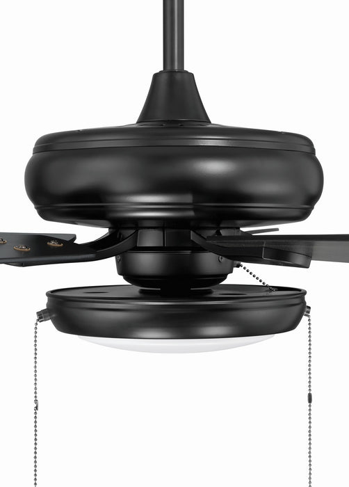 Craftmade - ECF119FB5-FBGW - 52" Ceiling Fan - EOS Low Profile White 52" Ceiling Fan - Flat Black