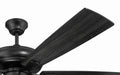 Craftmade - ECF119FB5-FBGW - 52" Ceiling Fan - EOS Low Profile White 52" Ceiling Fan - Flat Black