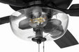 Craftmade - ECF201FB5-FBGW - 52" Ceiling Fan - EOS 2 Light Clear Bowl 52" Ceiling Fan - Flat Black