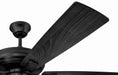 Craftmade - ECF201FB5-FBGW - 52" Ceiling Fan - EOS 2 Light Clear Bowl 52" Ceiling Fan - Flat Black