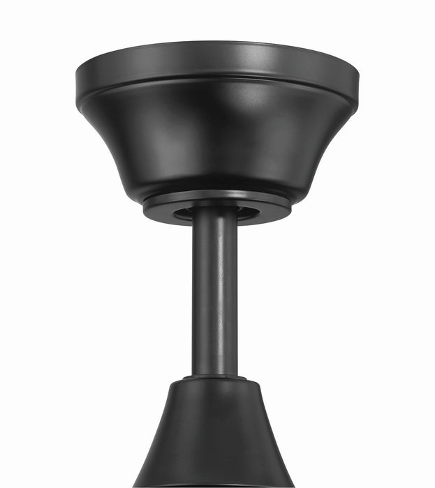 Craftmade - ECF201FB5-FBGW - 52" Ceiling Fan - EOS 2 Light Clear Bowl 52" Ceiling Fan - Flat Black