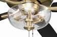 Craftmade - ECF201SB5-BWNFB - 52" Ceiling Fan - EOS 2 Light Clear Bowl 52" Ceiling Fan - Satin Brass