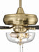 Craftmade - ECF201SB5-BWNFB - 52" Ceiling Fan - EOS 2 Light Clear Bowl 52" Ceiling Fan - Satin Brass