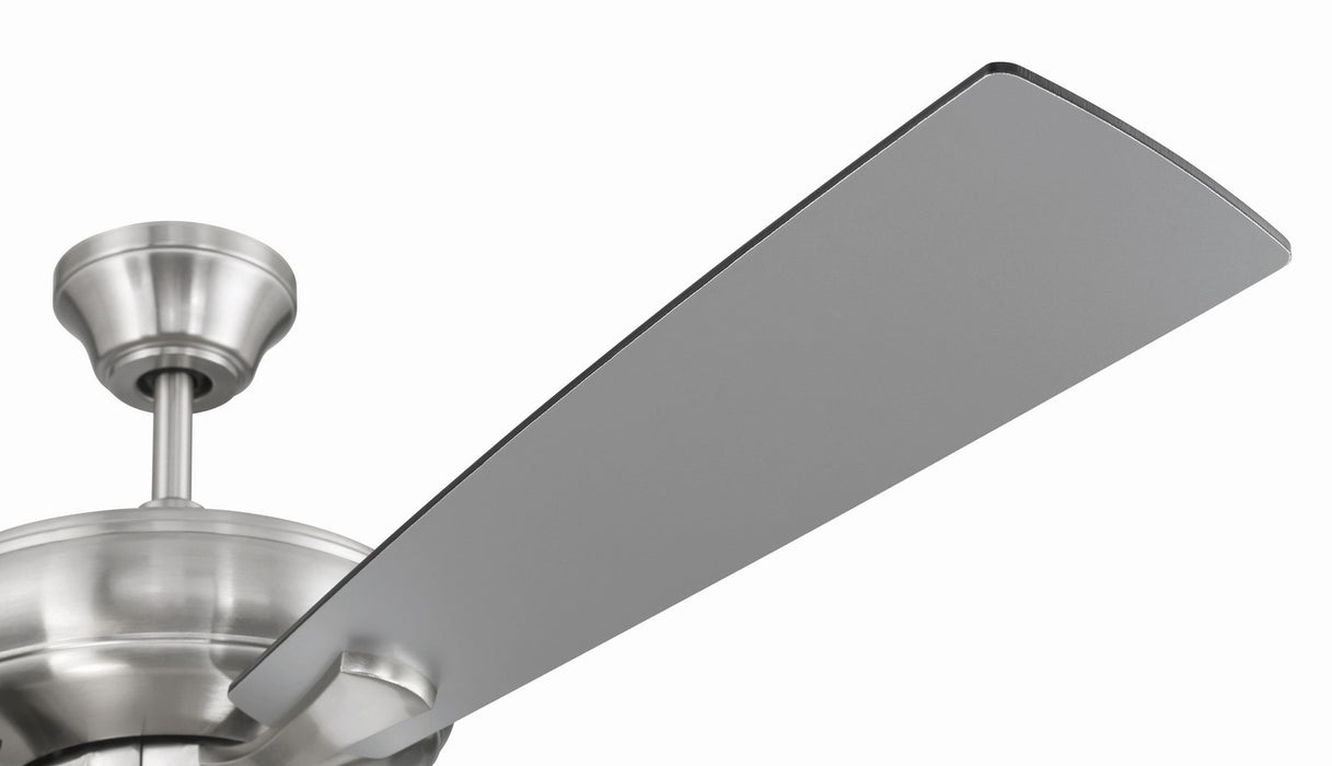 Craftmade - ECF211BNK5-BNGW - 52" Ceiling Fan - EOS 2 Light Frosted White Bowl 52" Ceiling Fan - Brushed Polished Nickel