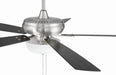 Craftmade - ECF211BNK5-BNGW - 52" Ceiling Fan - EOS 2 Light Frosted White Bowl 52" Ceiling Fan - Brushed Polished Nickel