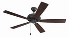 Craftmade - ECF52CBZ5-CBZWLN - 52" Ceiling Fan - Eos - Classic Bronze