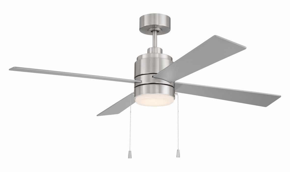 Craftmade - EMCY52BNK4-PC - 52" Ceiling Fan - Energy Star McCoy 52" 4 Blade Ceiling Fan - Brushed Polished Nickel