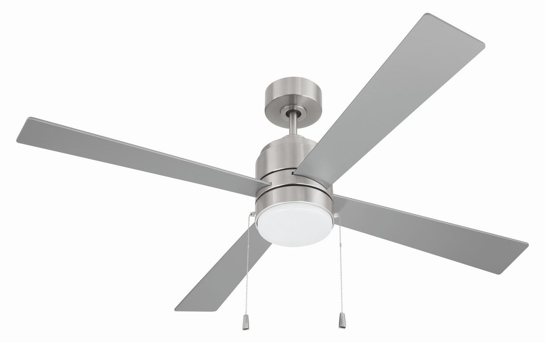 Craftmade - EMCY52BNK4-PC - 52" Ceiling Fan - Energy Star McCoy 52" 4 Blade Ceiling Fan - Brushed Polished Nickel