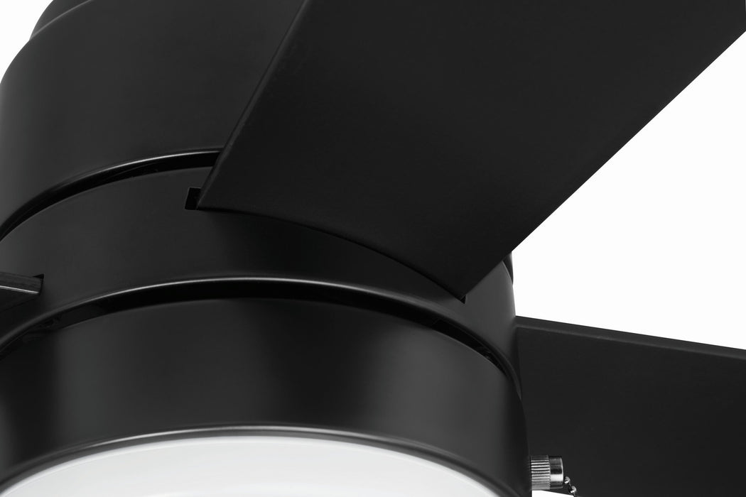 Craftmade - EMCY52FB4-PC - 52" Ceiling Fan - Energy Star McCoy 52" 4 Blade Ceiling Fan - Flat Black