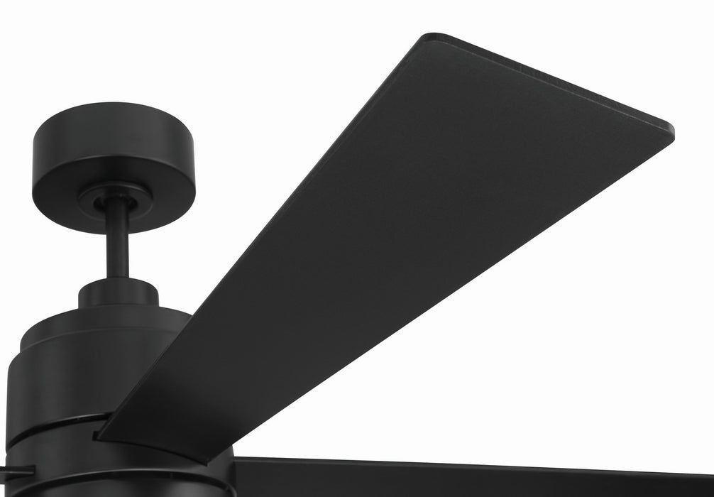 Craftmade - EMCY52FB4-PC - 52" Ceiling Fan - Energy Star McCoy 52" 4 Blade Ceiling Fan - Flat Black