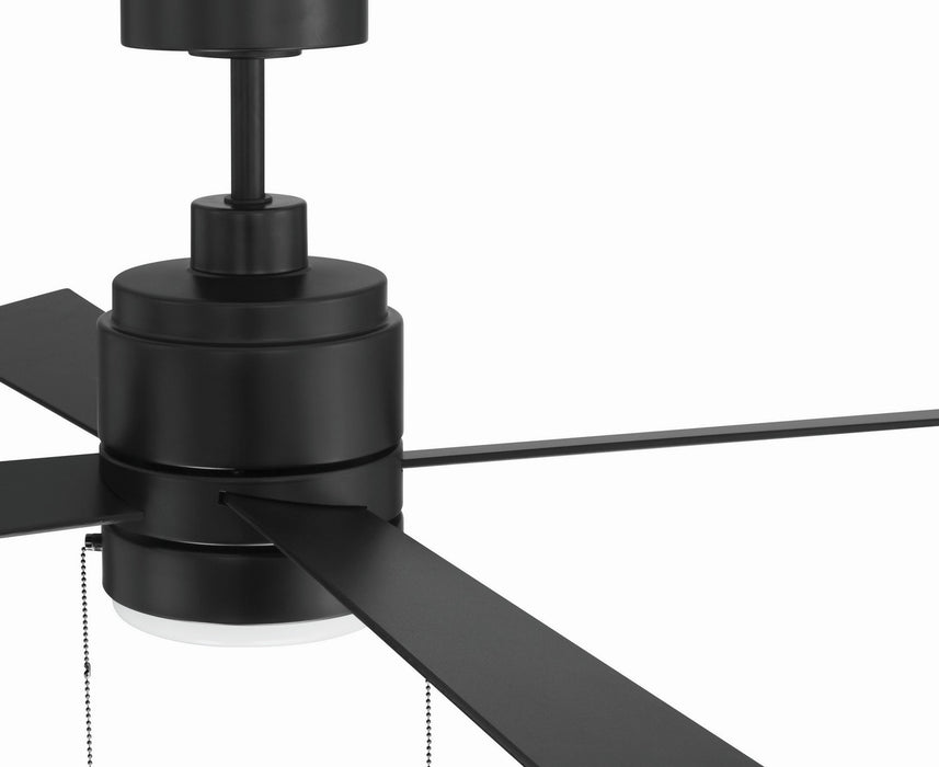 Craftmade - EMCY52FB4-PC - 52" Ceiling Fan - Energy Star McCoy 52" 4 Blade Ceiling Fan - Flat Black