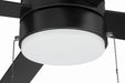 Craftmade - EMCY52FB4-PC - 52" Ceiling Fan - Energy Star McCoy 52" 4 Blade Ceiling Fan - Flat Black