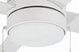 Craftmade - EMCY52W4-PC - 52" Ceiling Fan - Energy Star McCoy 52" 4 Blade Ceiling Fan - White