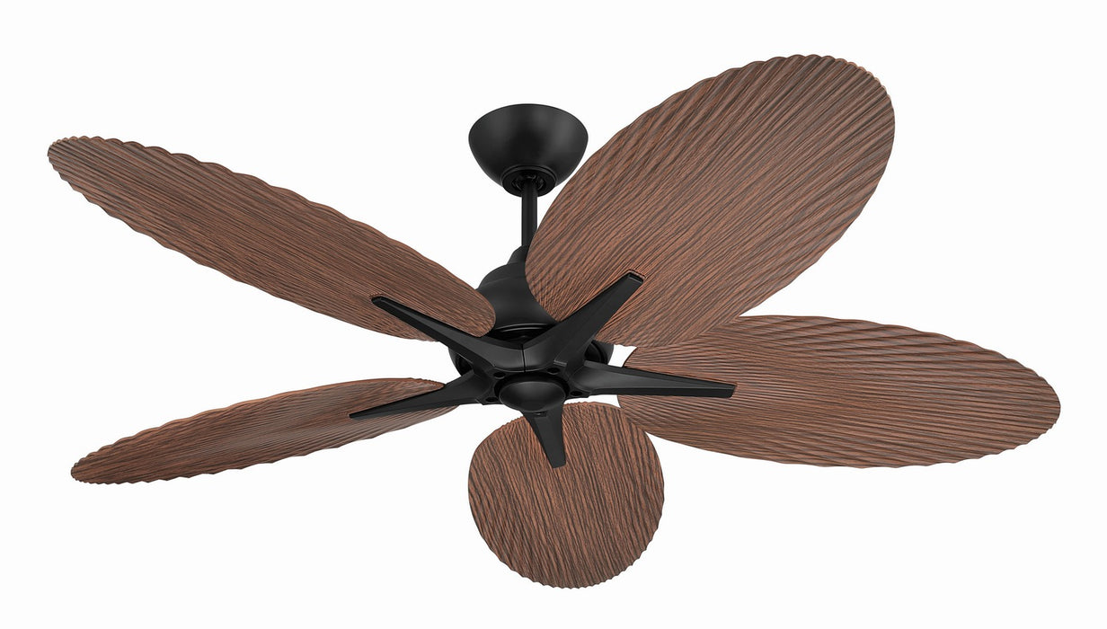 Craftmade - GTY52FB5 - 52" Ceiling Fan - Getaway 52" Wet Rated Celing Fan - Flat Black