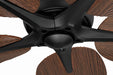 Craftmade - GTY52FB5 - 52" Ceiling Fan - Getaway 52" Wet Rated Celing Fan - Flat Black