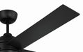 Craftmade - KLS52FB4 - 52" Ceiling Fan - Kelsey 52" 4-blade Indoor Ceiling Fan - Flat Black
