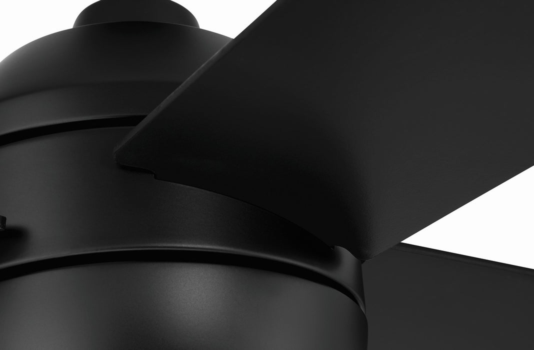 Craftmade - KLS52FB4 - 52" Ceiling Fan - Kelsey 52" 4-blade Indoor Ceiling Fan - Flat Black