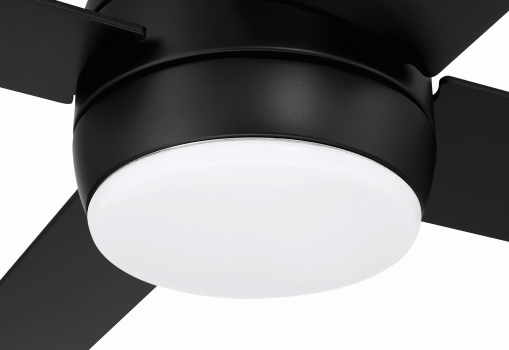 Craftmade - KLS52FB4 - 52" Ceiling Fan - Kelsey 52" 4-blade Indoor Ceiling Fan - Flat Black