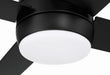 Craftmade - KLS52FB4 - 52" Ceiling Fan - Kelsey 52" 4-blade Indoor Ceiling Fan - Flat Black