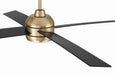 Craftmade - KLS52SB4 - 52" Ceiling Fan - Kelsey 52" 4-blade Indoor Ceiling Fan - Satin Brass