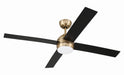 Craftmade - KLS52SB4 - 52" Ceiling Fan - Kelsey 52" 4-blade Indoor Ceiling Fan - Satin Brass