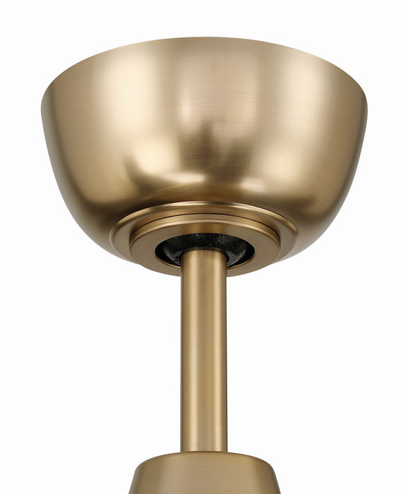 Craftmade - KLS52SB4 - 52" Ceiling Fan - Kelsey 52" 4-blade Indoor Ceiling Fan - Satin Brass