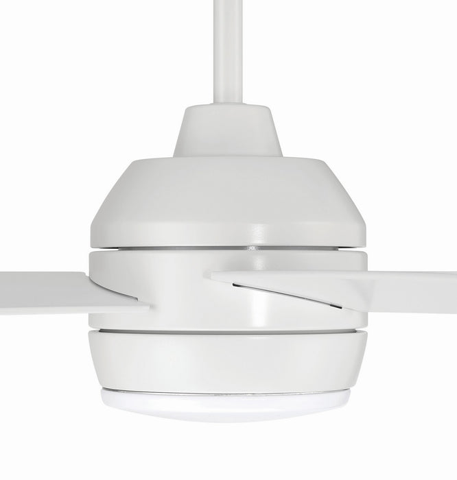 Craftmade - KLS52W4 - 52" Ceiling Fan - Kelsey 52" 4-blade Indoor Ceiling Fan - White