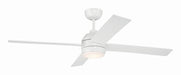Craftmade - KLS52W4 - 52" Ceiling Fan - Kelsey 52" 4-blade Indoor Ceiling Fan - White