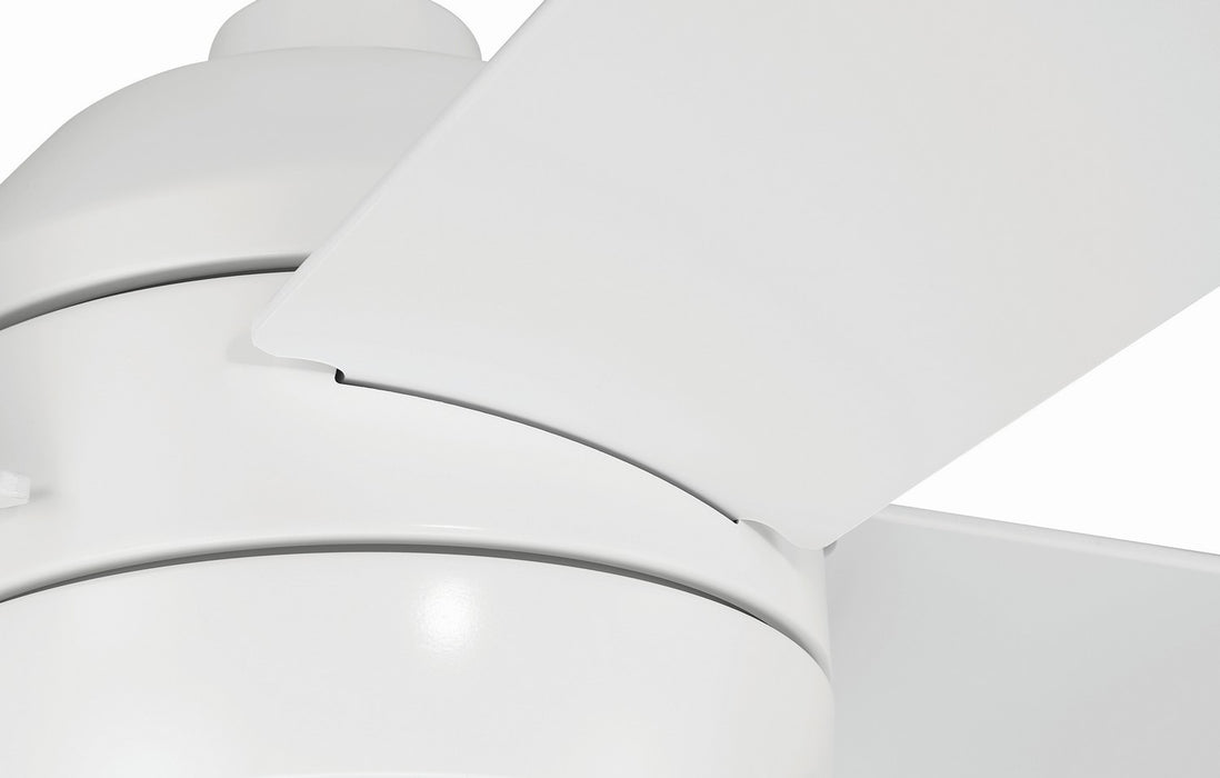 Craftmade - KLS52W4 - 52" Ceiling Fan - Kelsey 52" 4-blade Indoor Ceiling Fan - White