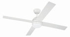 Craftmade - KLS52W4 - 52" Ceiling Fan - Kelsey 52" 4-blade Indoor Ceiling Fan - White