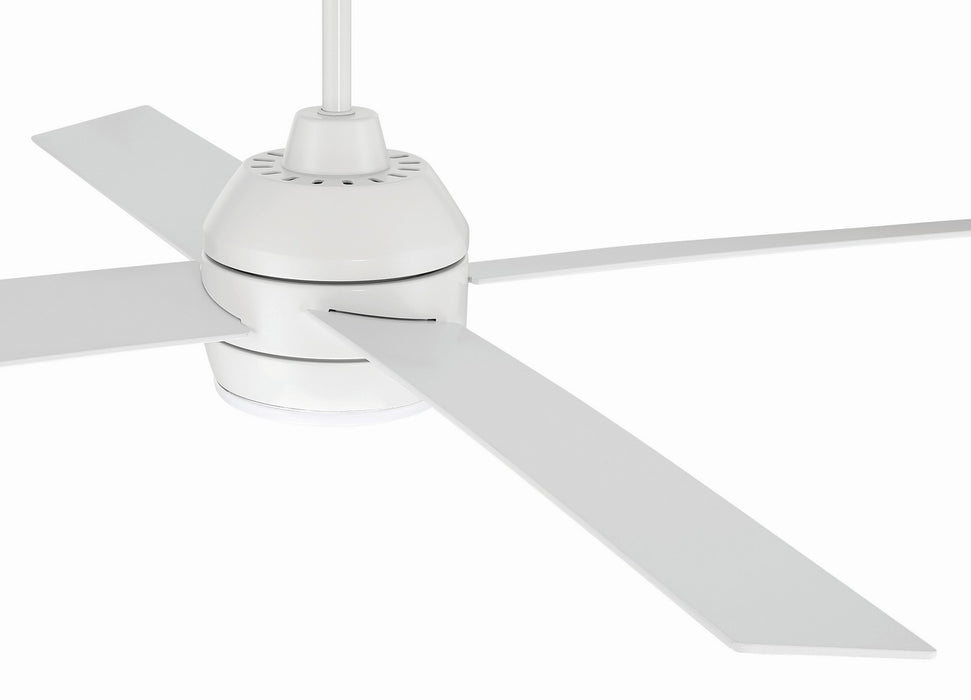 Craftmade - KLS52W4 - 52" Ceiling Fan - Kelsey 52" 4-blade Indoor Ceiling Fan - White