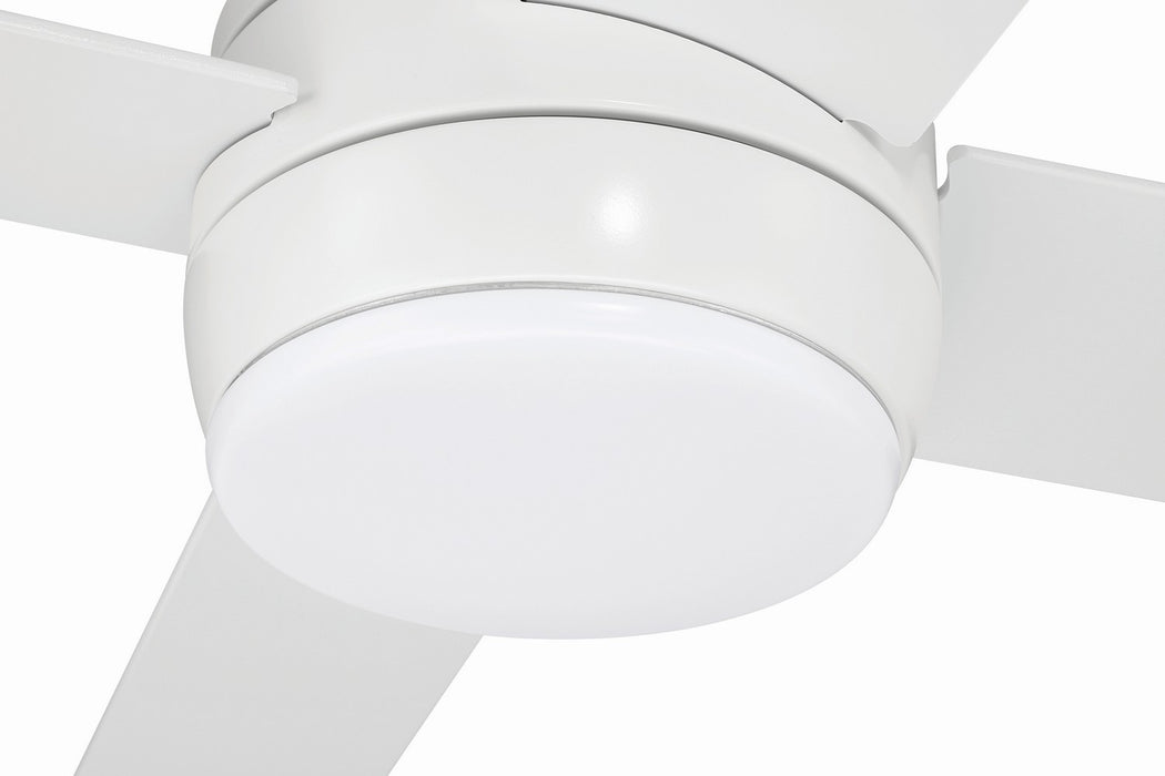 Craftmade - KLS52W4 - 52" Ceiling Fan - Kelsey 52" 4-blade Indoor Ceiling Fan - White