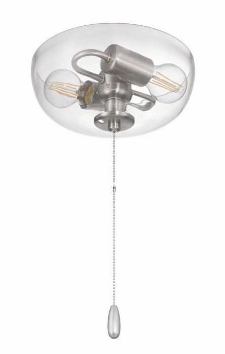 Craftmade - LK2601-2L-BNK - LED Fan Light Kit - Brushed Polished Nickel