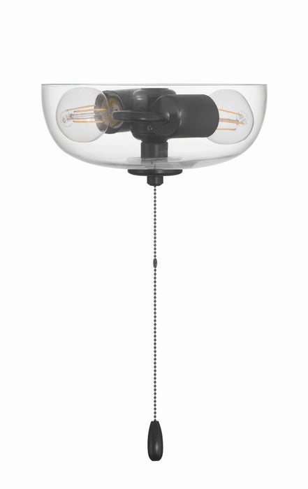 Craftmade - LK2601-2L-FB - LED Fan Light Kit - Flat Black